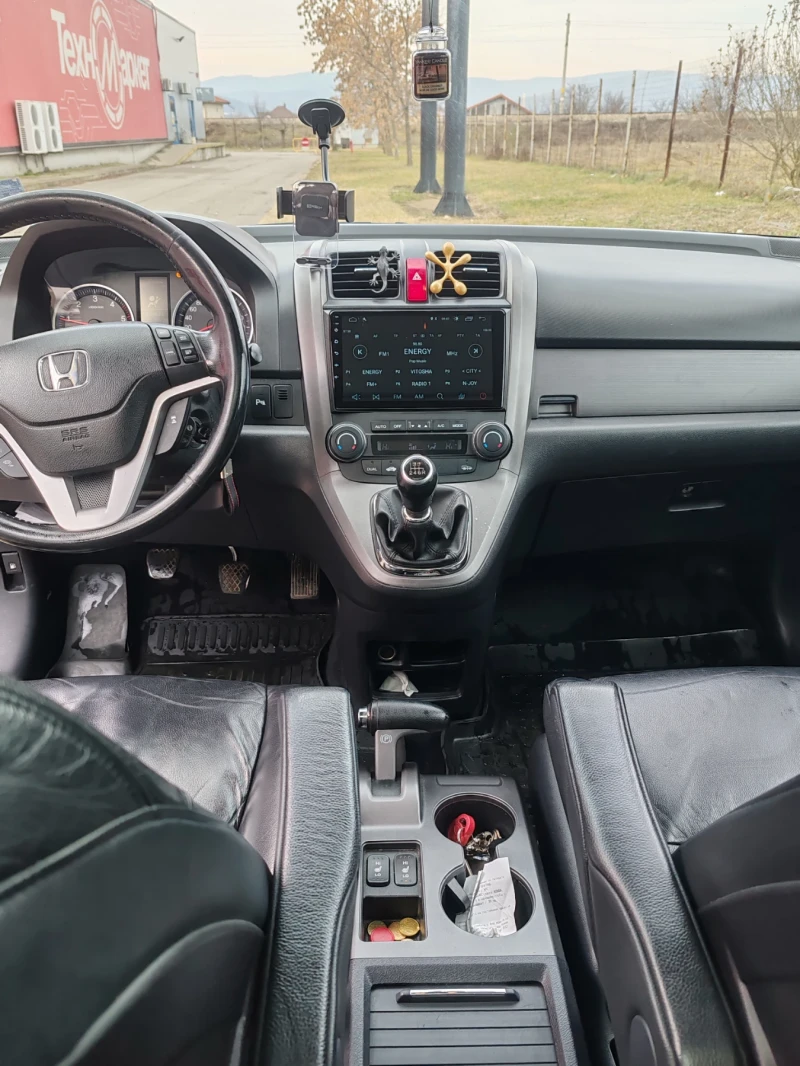 Honda Cr-v 2, 2 CTDI, Кожа, Навигация, Android, Дистроник, снимка 16 - Автомобили и джипове - 48844646