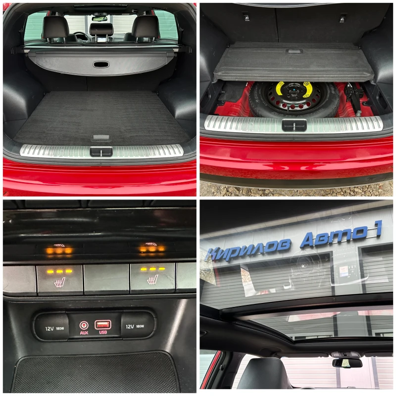 Kia Sportage 1.7CRDI GT-line 141 кс ЛЕД ПАНОРАМА ПОДГРЕВ КАМЕРА, снимка 17 - Автомобили и джипове - 53494410