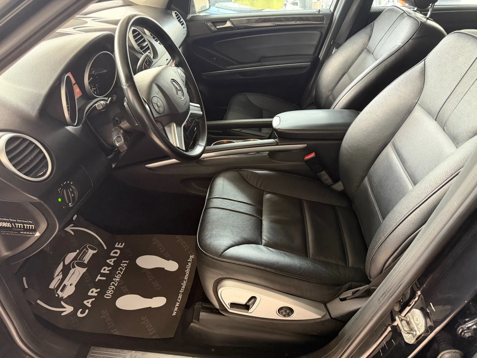Mercedes-Benz ML 350 FACELIFT/СТЕПЕНКИ/4xПодгреви/Ел.Багажник/НОВИ ГУМИ, снимка 10 - Автомобили и джипове - 54821305
