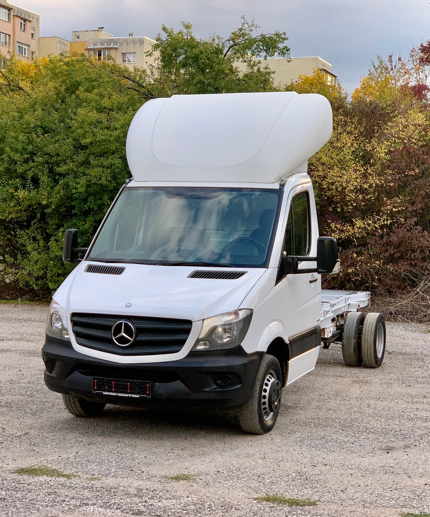 Mercedes-Benz Sprinter 4.30м. МЕЖДУОСИЕ* EURO 6* FACELIFT* ТОП СЪСТОЯНИЕ, снимка 3 - Бусове и автобуси - 53896325