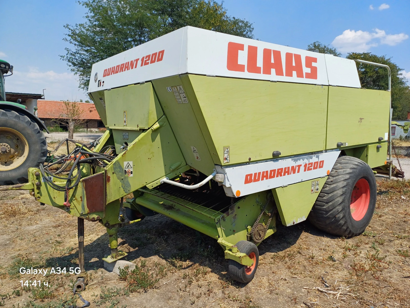 Балировачка Claas Quadrant - изображение 2