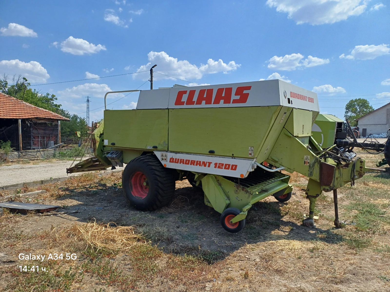 Балировачка Claas Quadrant - изображение 3