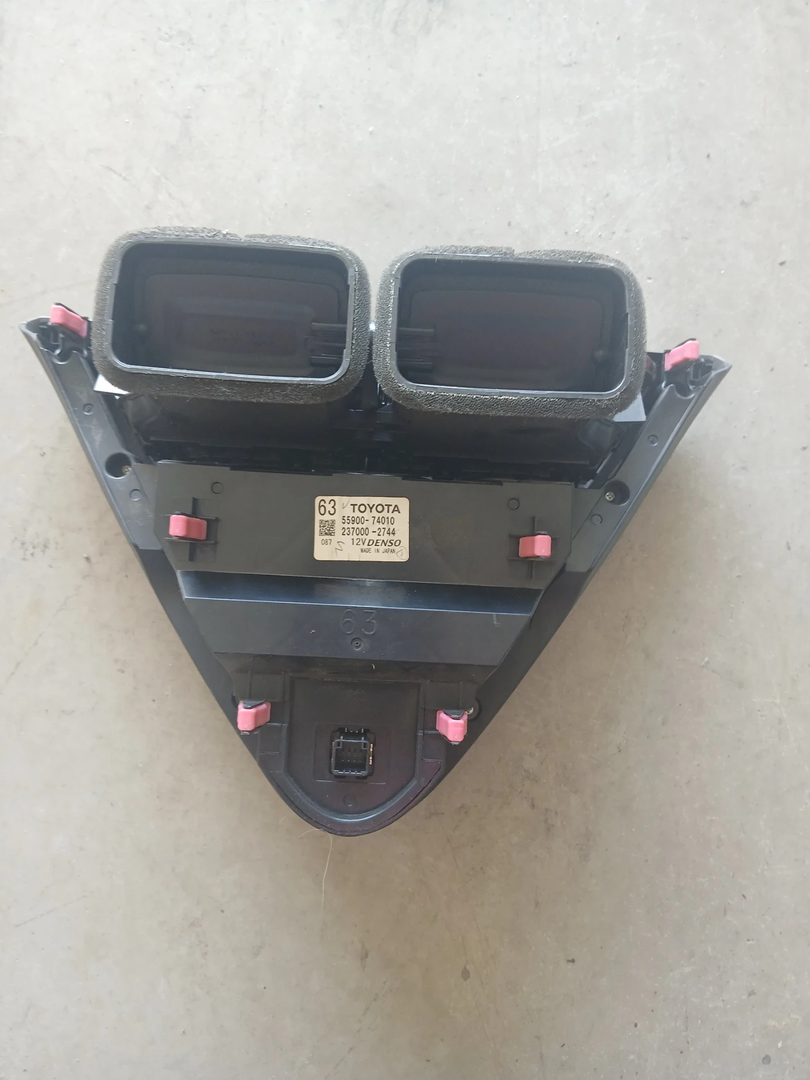 55900-74010 управление климатроник Toyota IQ, снимка 2 - Части - 54821899