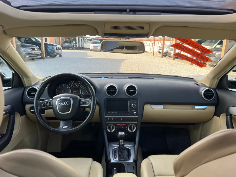 Audi A3 S-LINE* AUT* LED* PANORAMA* NAVI* KOJA* KSENON* , снимка 2 - Автомобили и джипове - 48114548