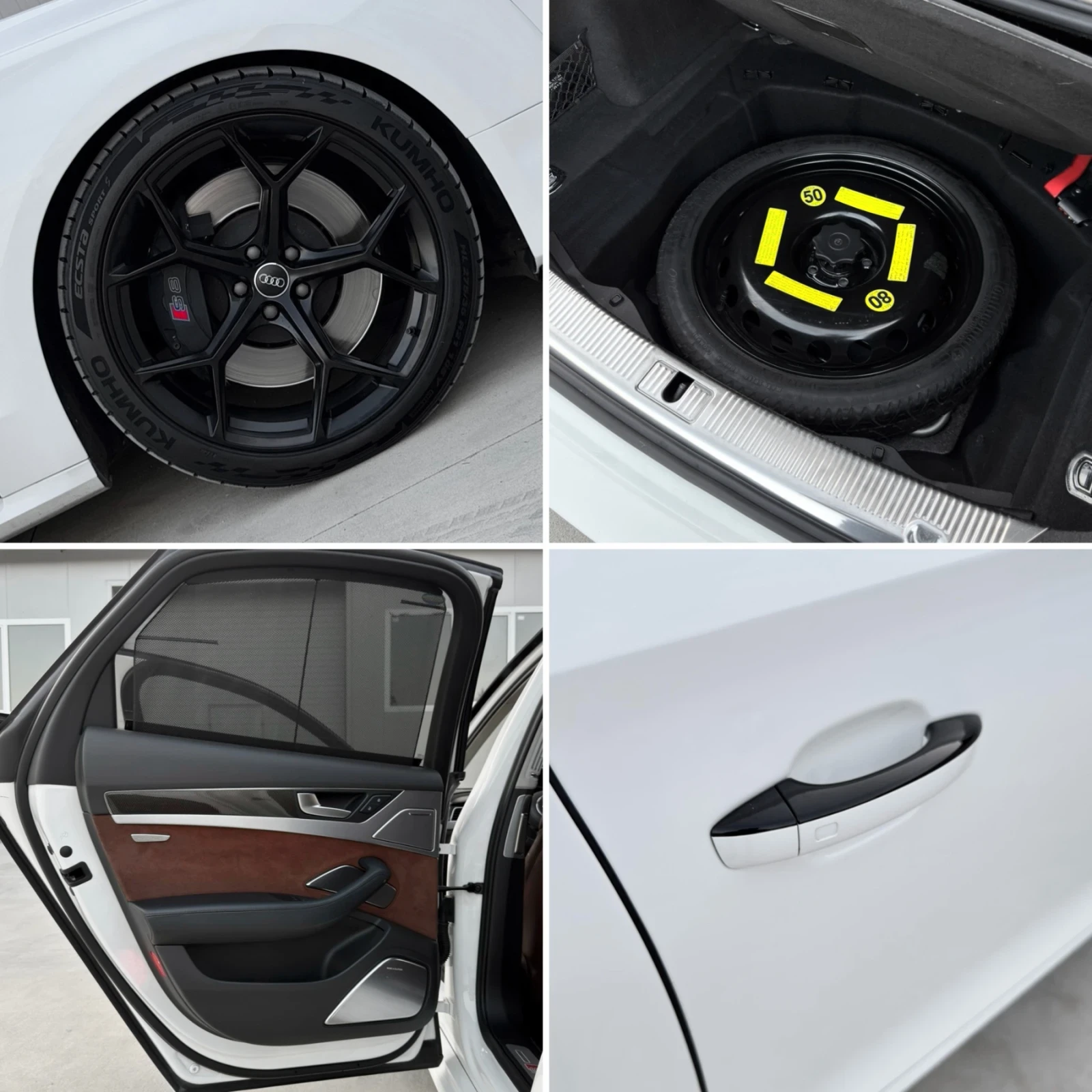 Audi S8 + / ABT 750hp/ CARBON/ EXCLUSIVE/ 360 CAMERAS/, снимка 10 - Автомобили и джипове - 54874343