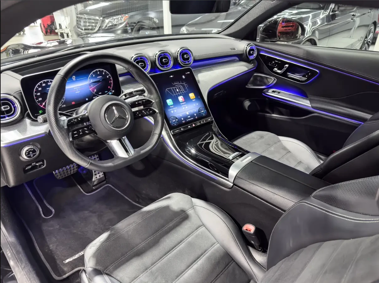 Mercedes-Benz CLE 300 Black OUT* Coupe* AMG* 360View* Mild Hybrid* Памет, снимка 8 - Автомобили и джипове - 55433884