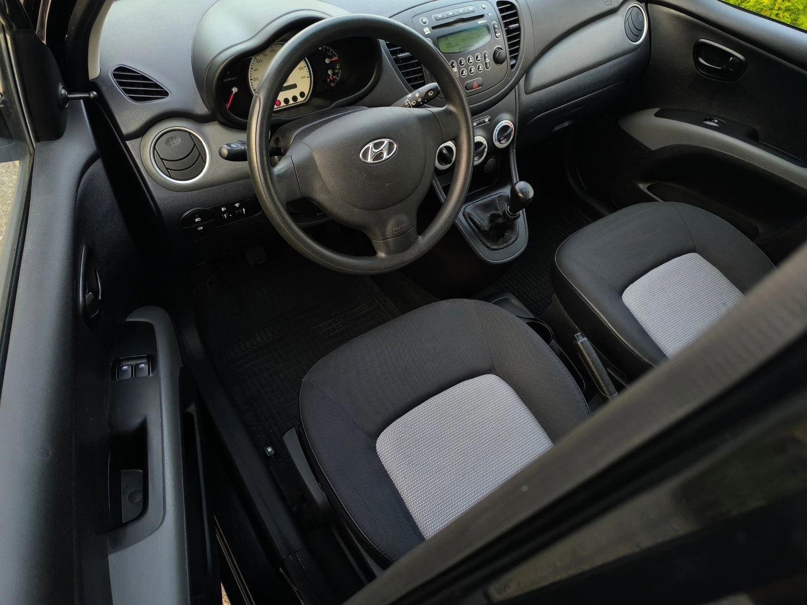 Hyundai I10 -1.1i-67кс(4-цилиндъра)-КЛИМАТИК-ТОП СЪСТОЯНИЕ !!!, снимка 10 - Автомобили и джипове - 55876286
