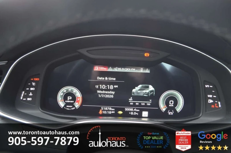 Audi A7 55TFSI S-Line * ФИКСИРАНА ЦЕНА ДО БГ * CARFAX * , снимка 10 - Автомобили и джипове - 53185035