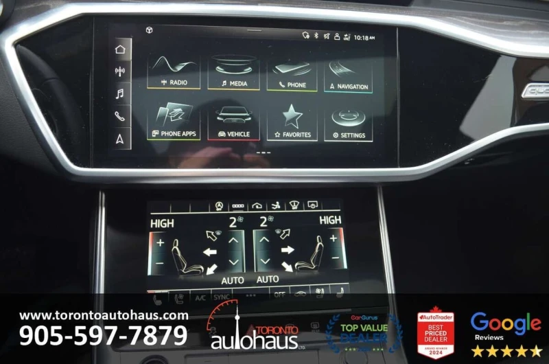 Audi A7 55TFSI S-Line * ФИКСИРАНА ЦЕНА ДО БГ * CARFAX * , снимка 11 - Автомобили и джипове - 53185035