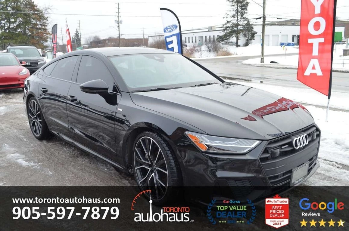 Audi A7 55TFSI S-Line * ФИКСИРАНА ЦЕНА ДО БГ * CARFAX *  - изображение 3