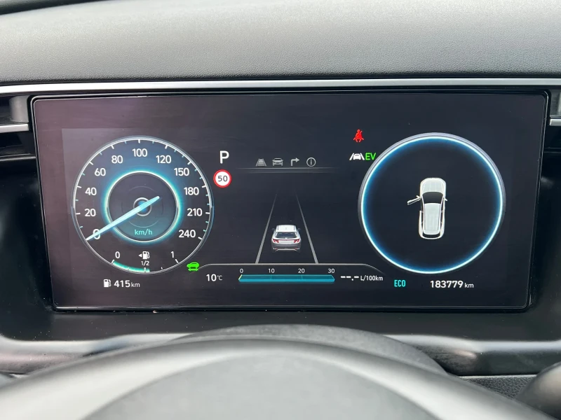 Hyundai Tucson 1.6 T-GDI HYBRID , снимка 10 - Автомобили и джипове - 52539122