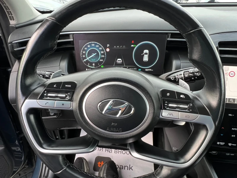Hyundai Tucson 1.6 T-GDI HYBRID , снимка 12 - Автомобили и джипове - 52539122