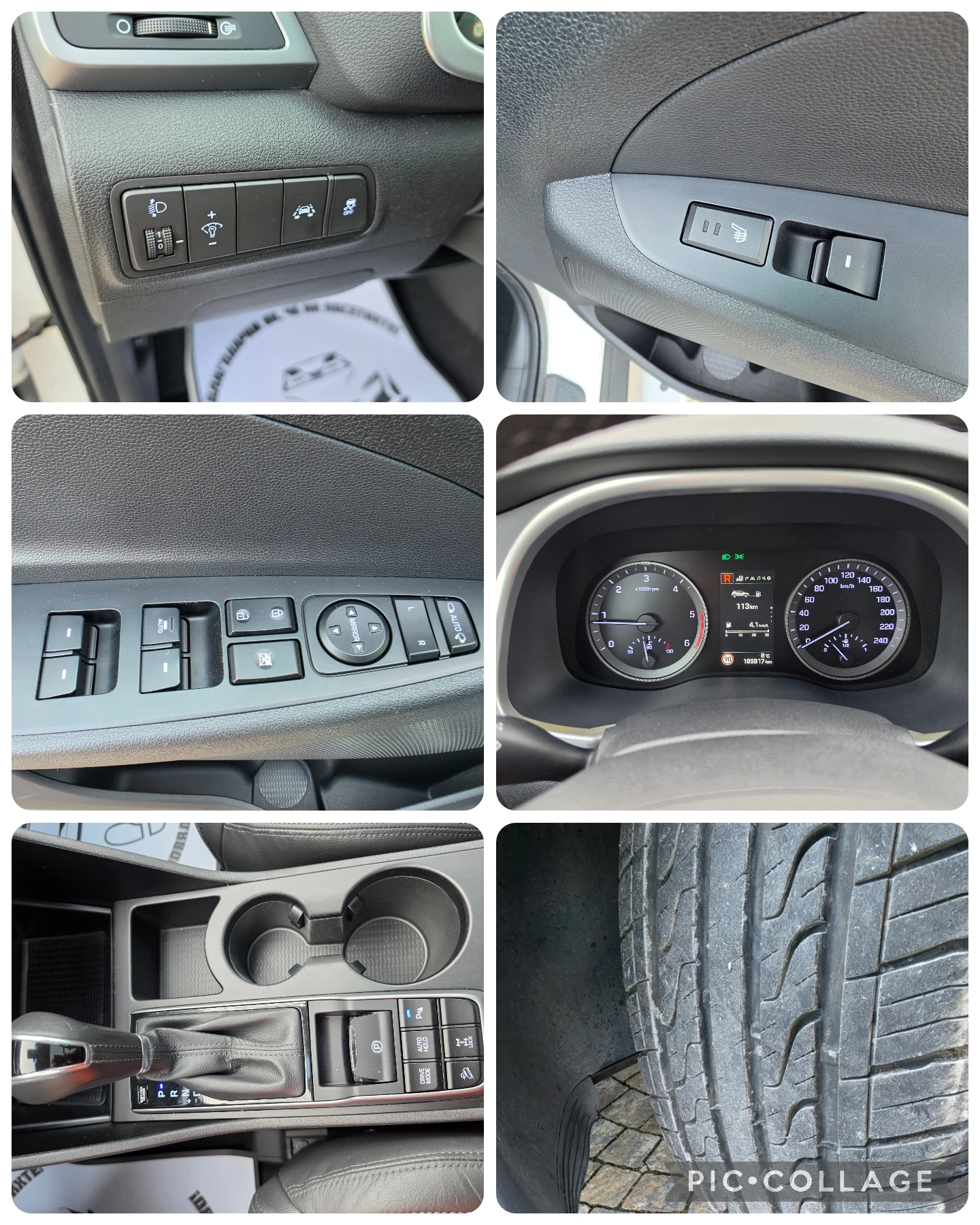 Hyundai Tucson 2.0CRDI* 4×4* KOJA* PANORAMA* , снимка 15 - Автомобили и джипове - 56224255