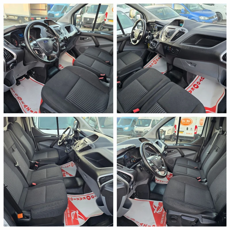 Ford Transit Custom 2.2tdci Евро6 Дълга база, снимка 12 - Бусове и автобуси - 48744931