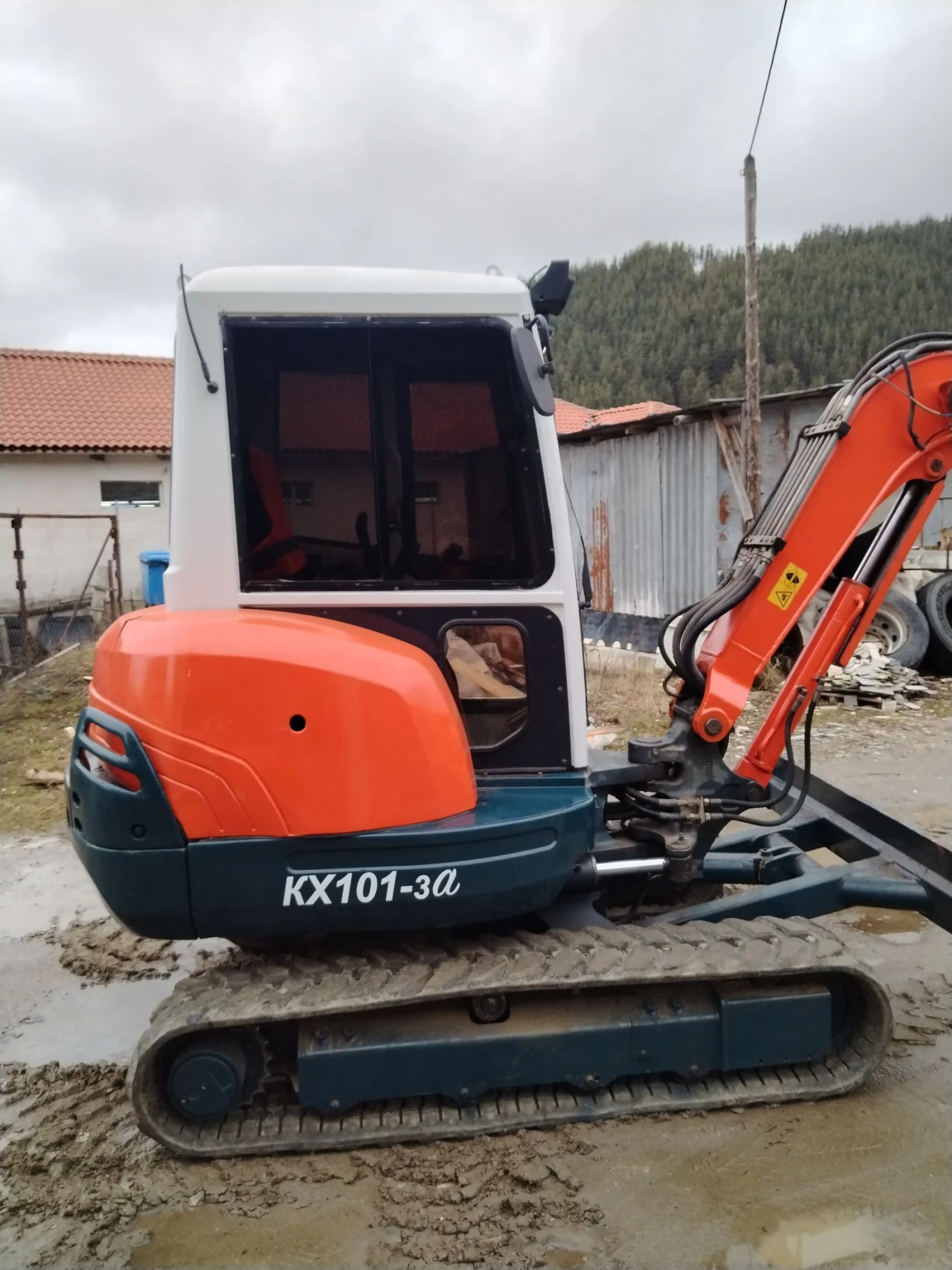 Багер Kubota Кх101-3а, снимка 17 - Индустриална техника - 53444051