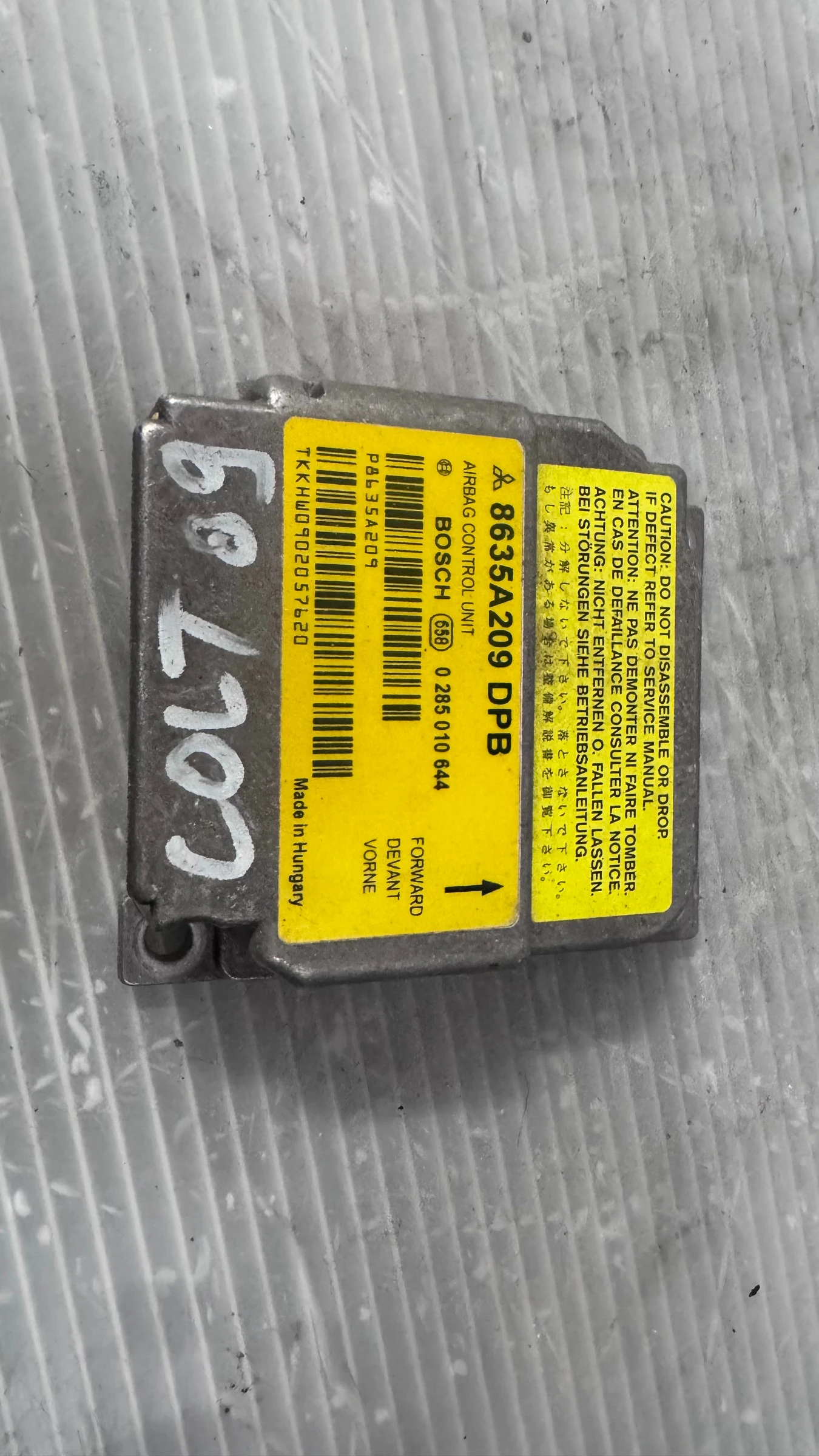 Airbag  /  /  a Mitsubisho Colt - 8635A209 /  0285010644 | Mobile.bg   1