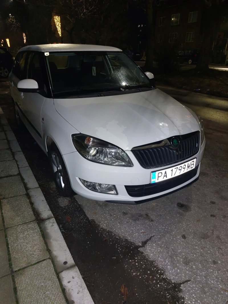 Skoda Fabia 2 комби, снимка 1 - Автомобили и джипове - 48512599