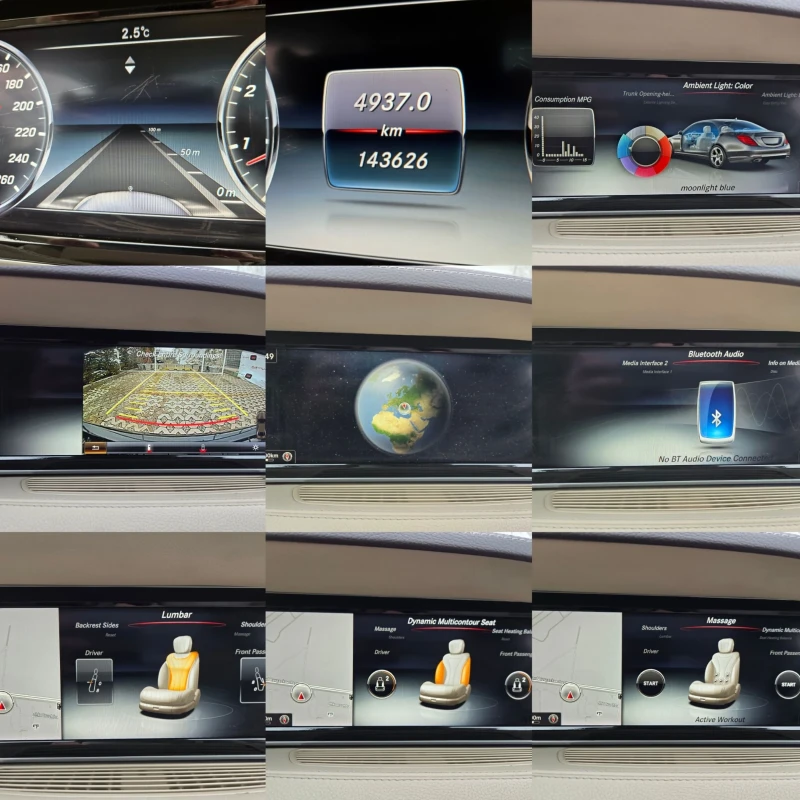 Mercedes-Benz S 550 AMG LINE/BURMESTER/DISTRONIC/PANO/MASSAGE, снимка 15 - Автомобили и джипове - 53597551