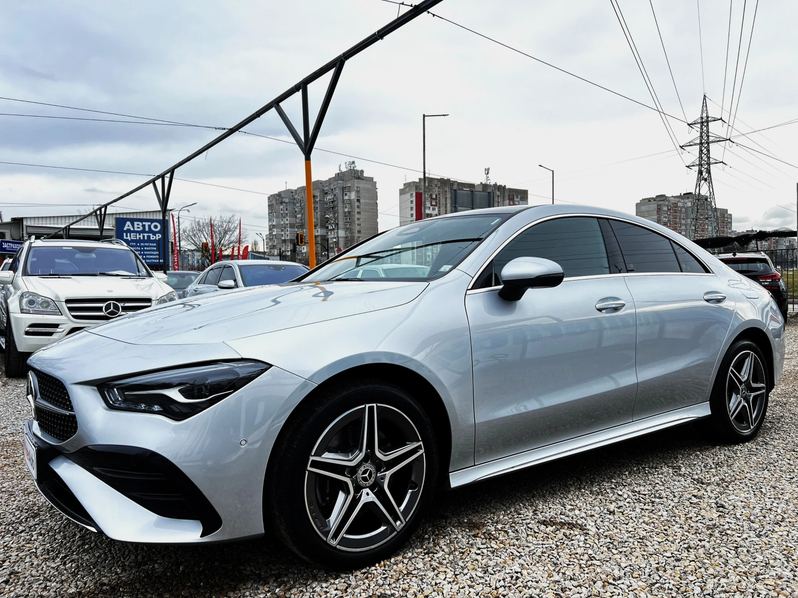 Mercedes-Benz CLA 250 E COUPE AMG ГАРАНЦИЯ SILVER STAR