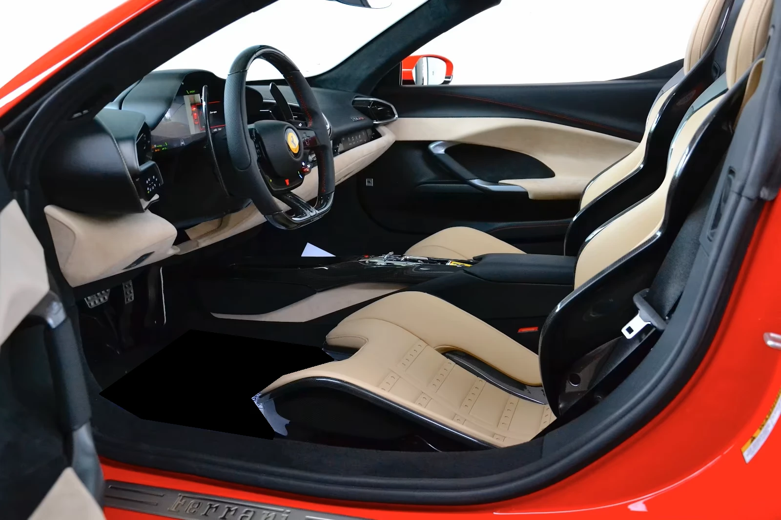 Ferrari 296 GTS /360/CARBON/HUD, снимка 10 - Автомобили и джипове - 54563771
