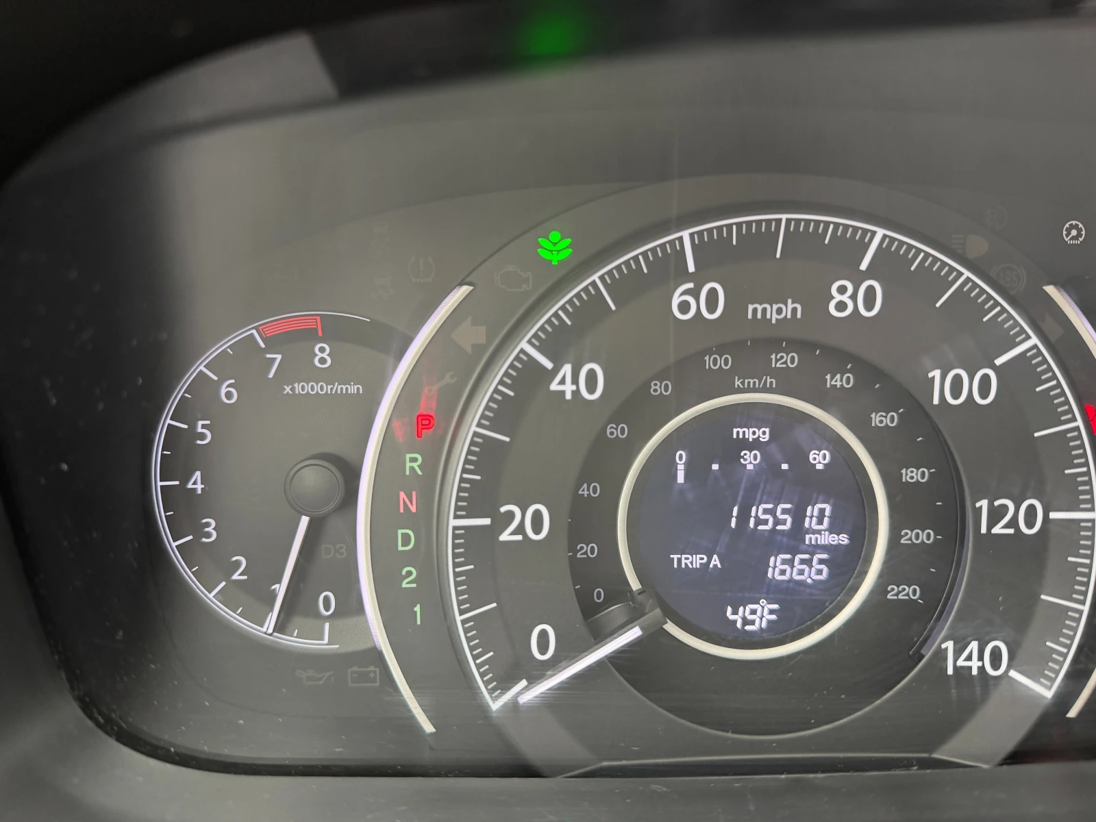 Honda Cr-v 2.4I 4x4 GAZ , снимка 7 - Автомобили и джипове - 53902314