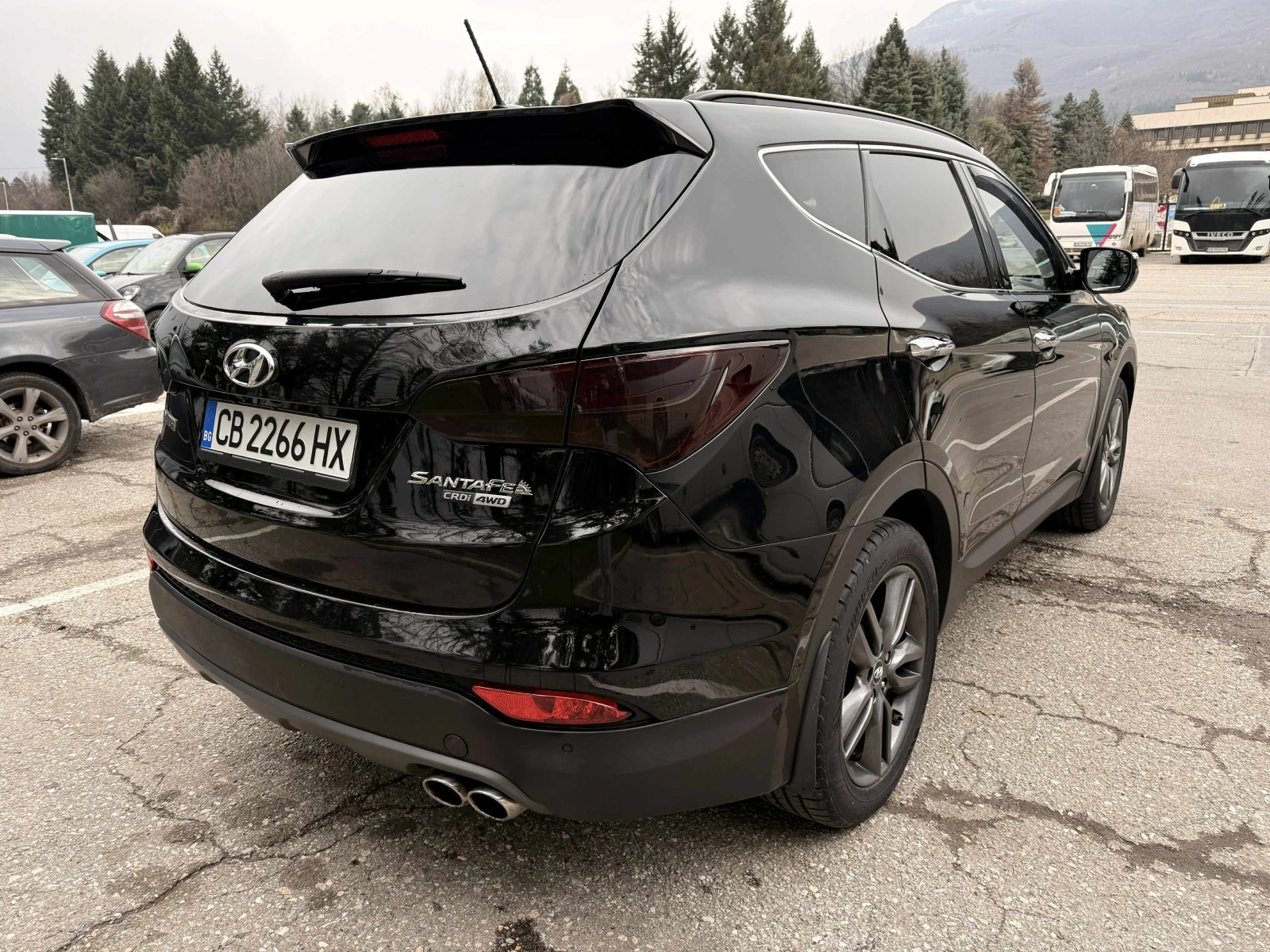 Hyundai Santa fe 2.2CRDI 4x4 сервизна история, снимка 3 - Автомобили и джипове - 56151008