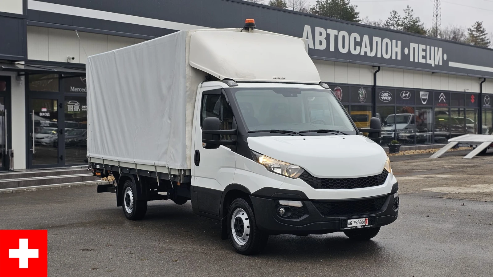 Iveco Daily 35s17 3.0D AUTO CH-ПАДАЩ БОРД-КЛИМА-ЛИЗИНГ, снимка 1