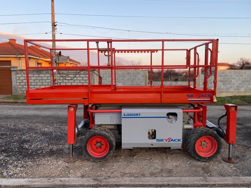 Автовишка Друга марка SJ6826RT, снимка 3 - Индустриална техника - 53183647