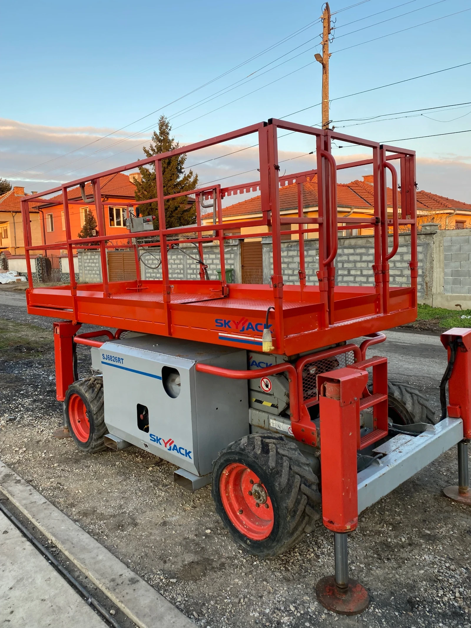 Автовишка Друга марка SJ6826RT - изображение 4