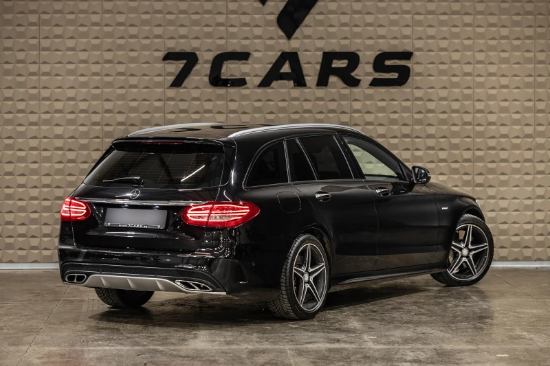 Mercedes-Benz C 450 AMG DISTRONIC * 4MATIC * Designo * Burmester, снимка 2 - Автомобили и джипове - 52624784