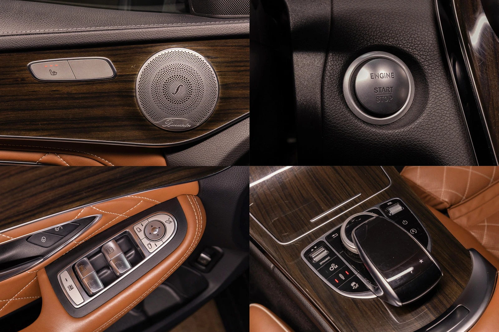 Mercedes-Benz C 450 AMG DISTRONIC * 4MATIC * Designo * Burmester | Mobile.bg   15