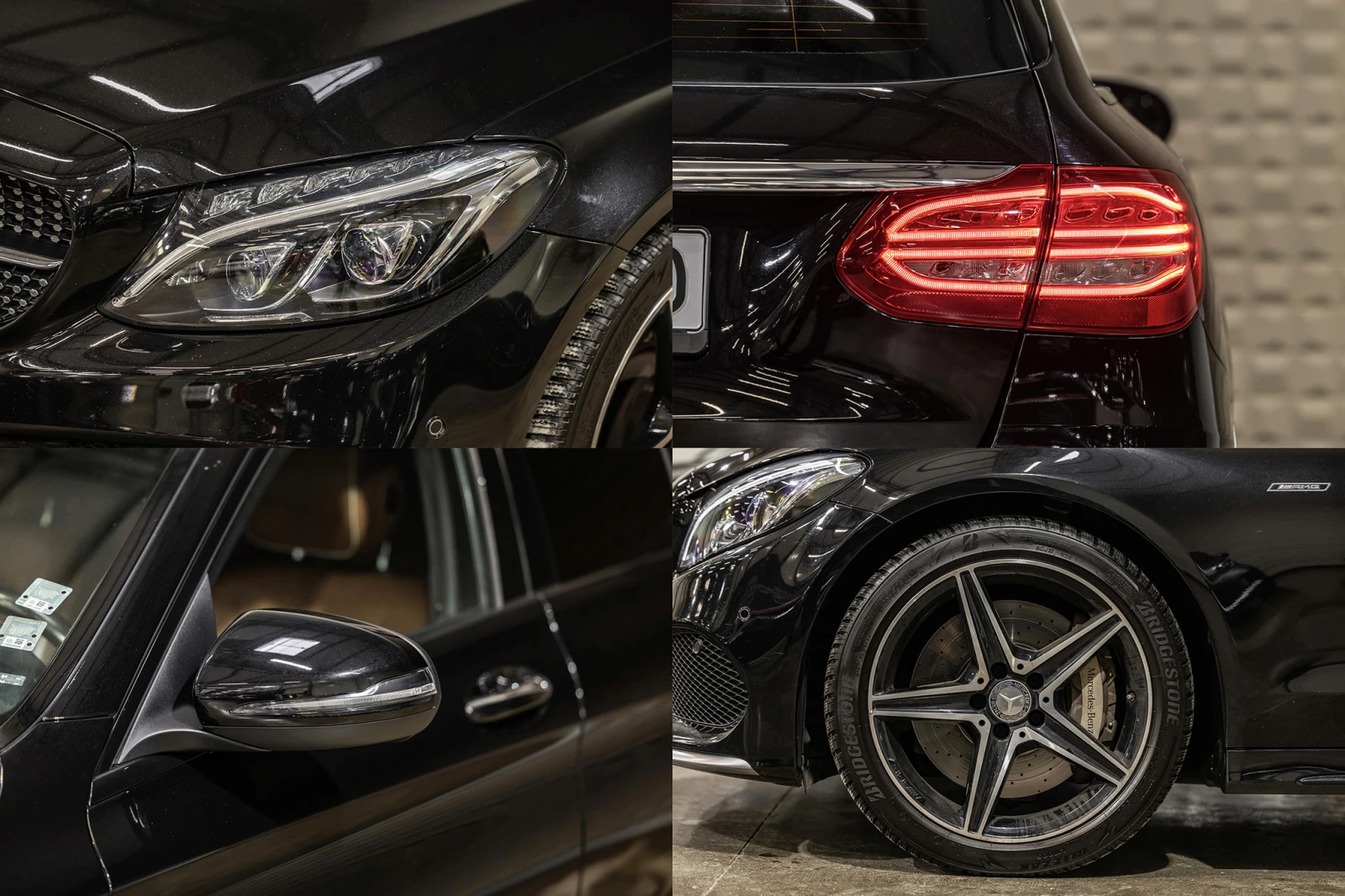 Mercedes-Benz C 450 AMG DISTRONIC * 4MATIC * Designo * Burmester | Mobile.bg   17