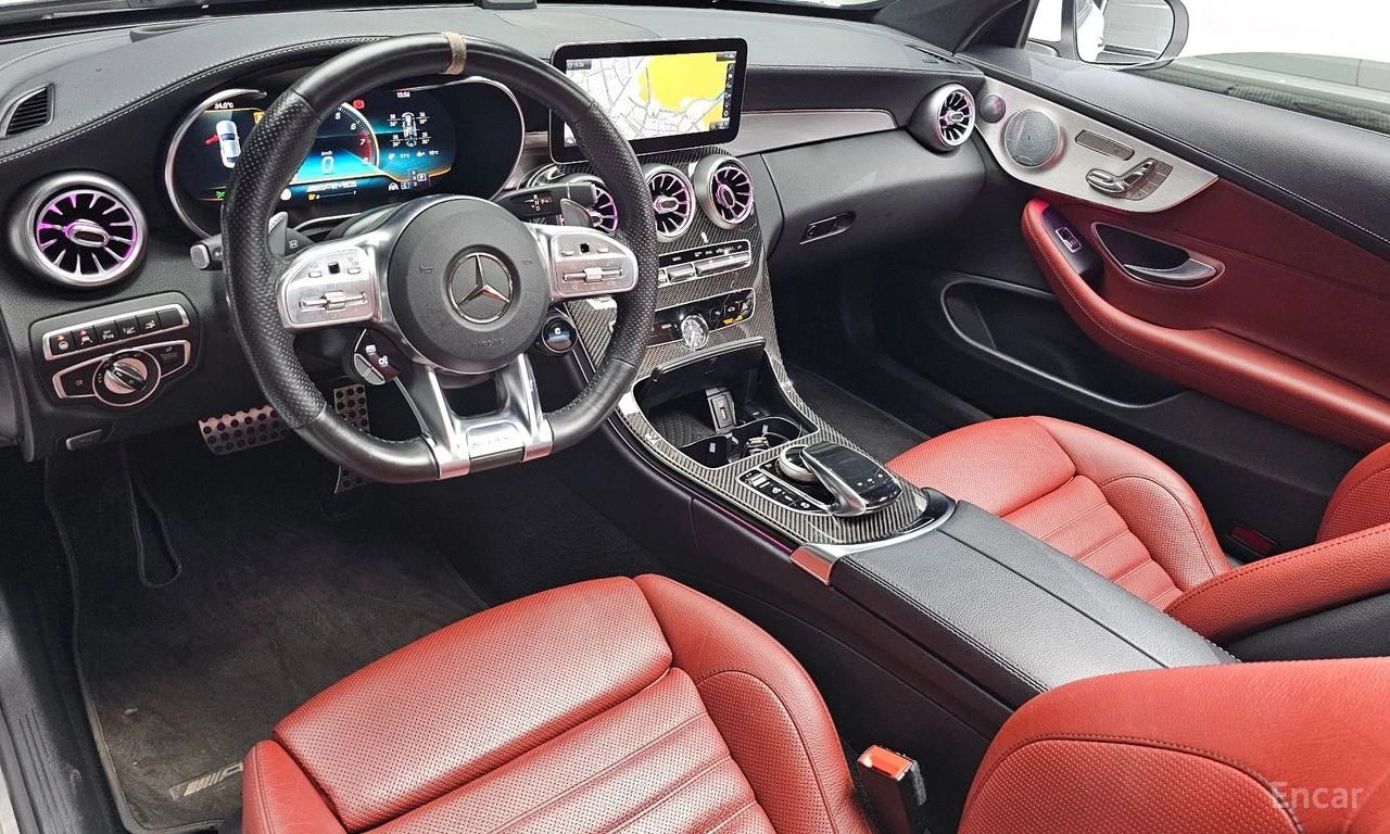 Mercedes-Benz C 43 AMG COUPE* FACELIFT* BURMESTER* ОБДУХВАНЕ* ДИСТРОНИК* , снимка 7 - Автомобили и джипове - 56113230
