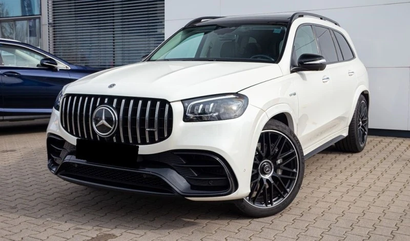 Mercedes-Benz GLS 63 AMG 4M, Designio, масаж, Burmester, снимка 1 - Автомобили и джипове - 44682411