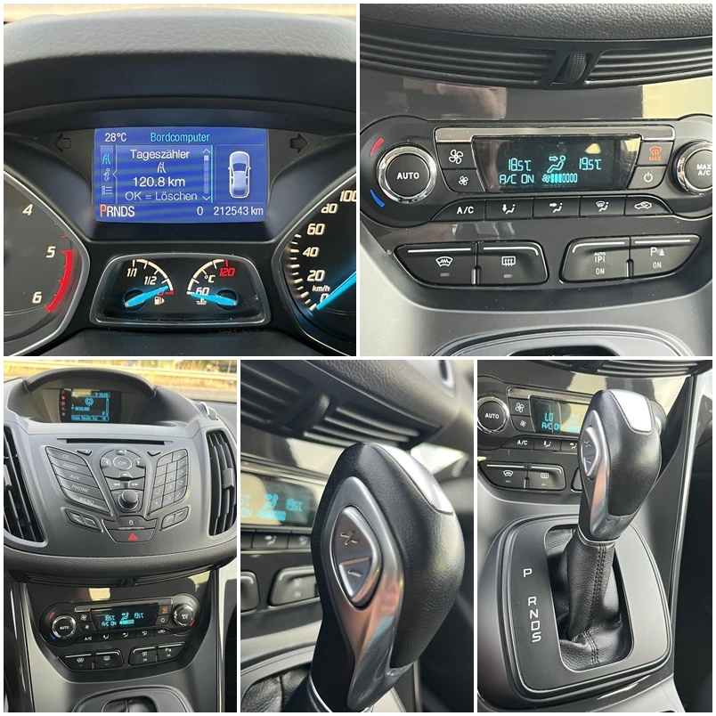 Ford Kuga 2.0d 140кс 4Х4 АВТОМАТ EURO 5В АВТОПИЛОТ, снимка 13 - Автомобили и джипове - 56154949
