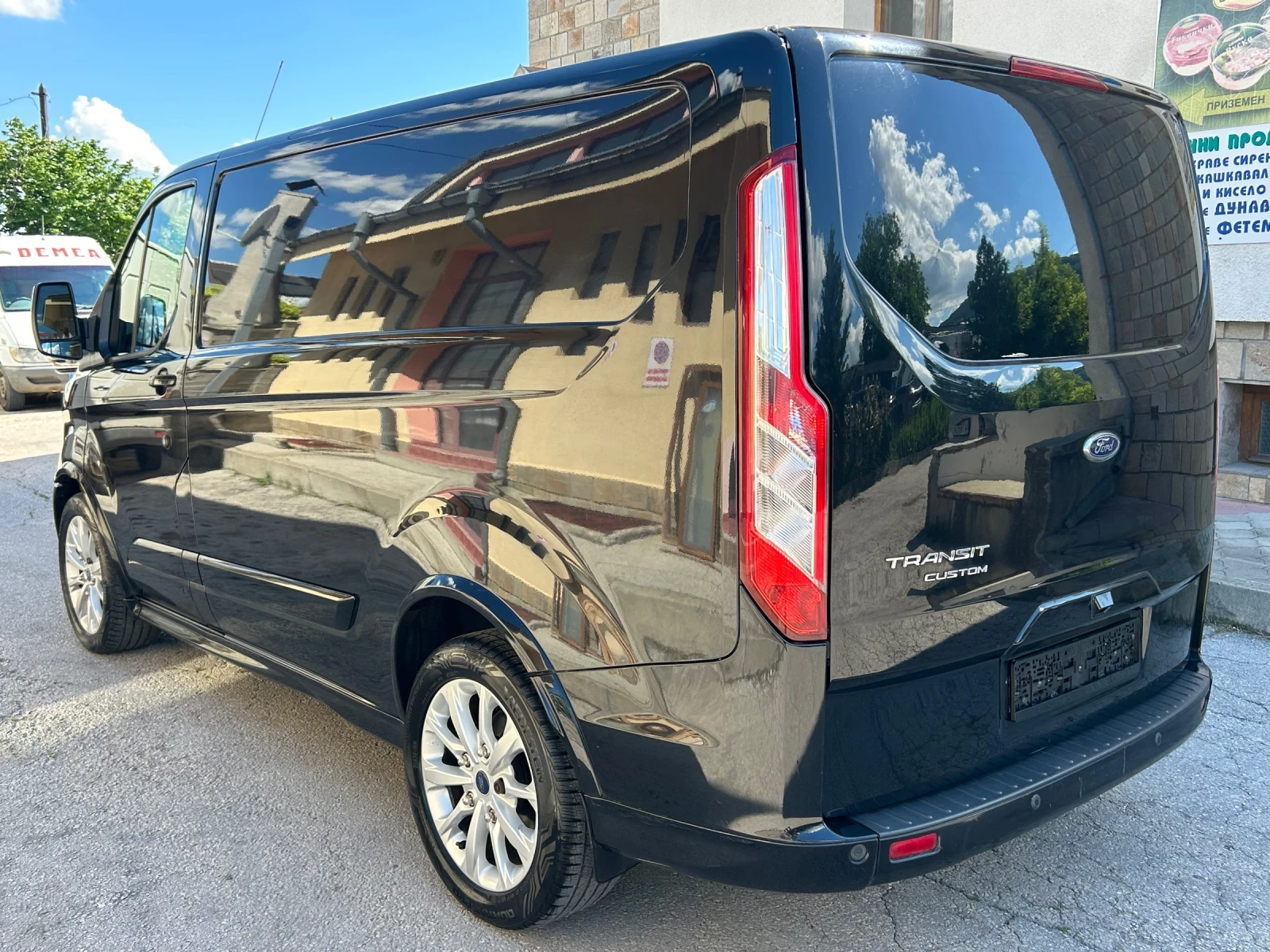Ford Transit Custom 2.2TDCI 155k.c. КАМЕРА, снимка 6 - Бусове и автобуси - 54916840