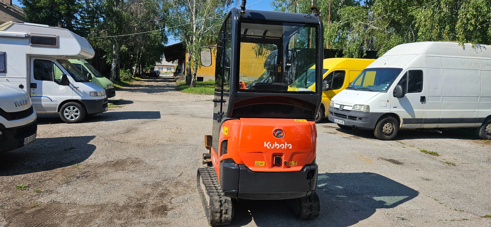 Багер Kubota KX 016-4, снимка 10 - Индустриална техника - 55069580