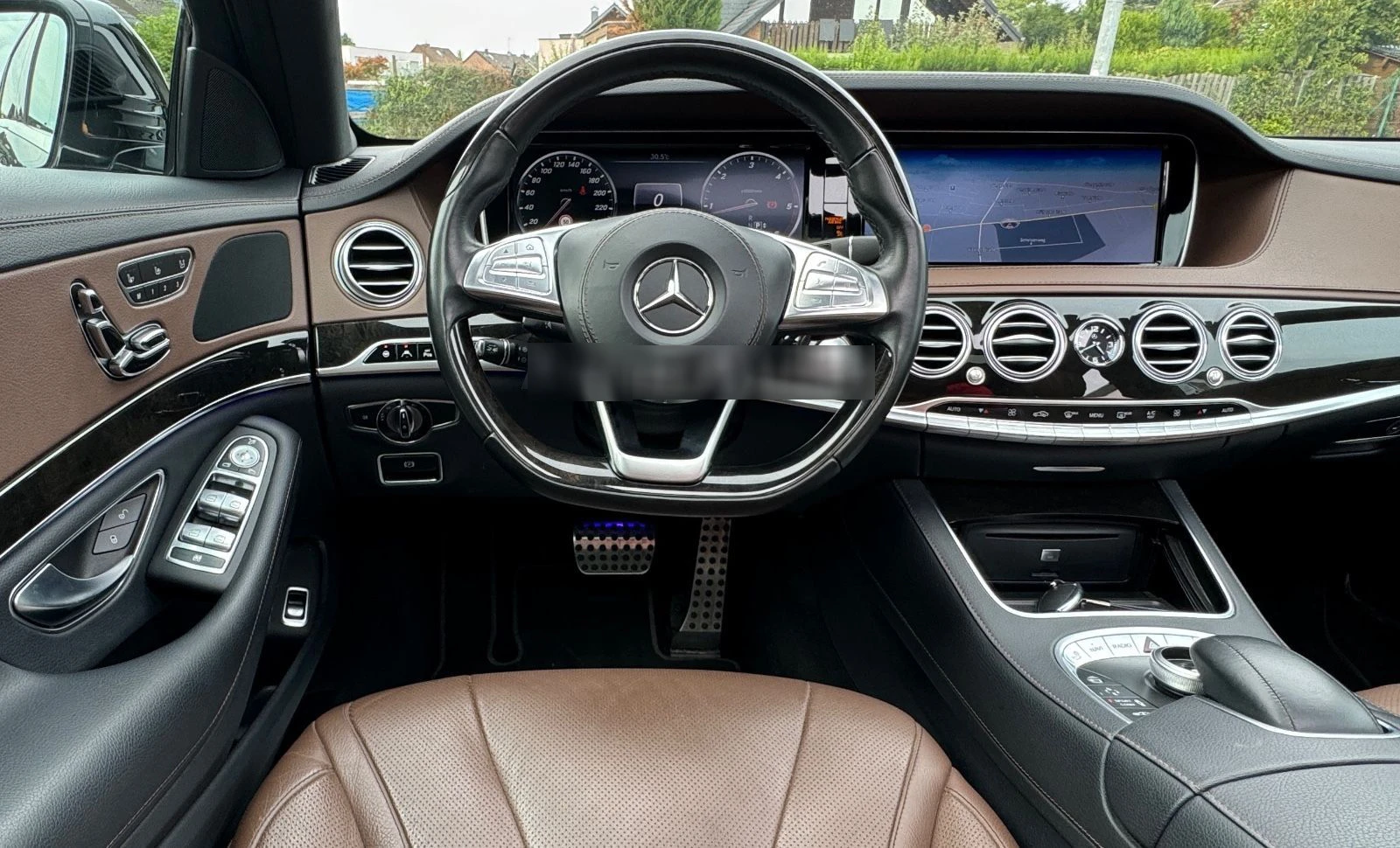 Mercedes-Benz S 350 258HP/LONG/AMG/PANO/BURMESTER/TV/CAM/382v - изображение 7