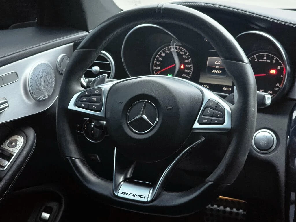 Mercedes-Benz C 43 AMG * АВТО КРЕДИТ* ЦЕНА ДО БГ * СЕРВИЗНА ИСТОРИЯ *  - изображение 10