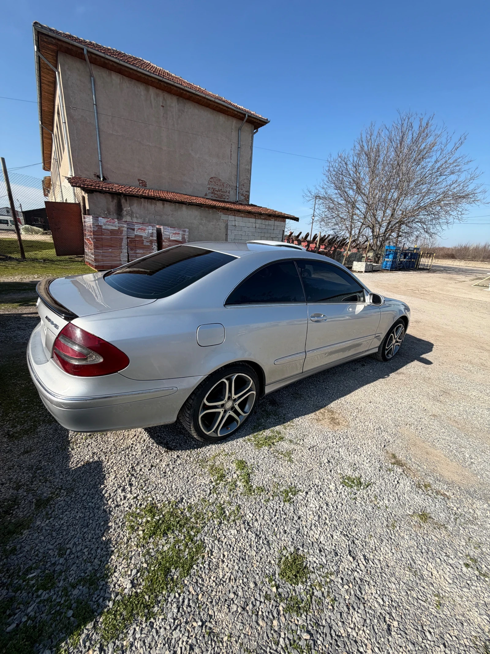 Mercedes-Benz CLK W209;2.7 CDI;6ск.РЪЧКА;КОЖА;НАВИ, снимка 5 - Автомобили и джипове - 53737902