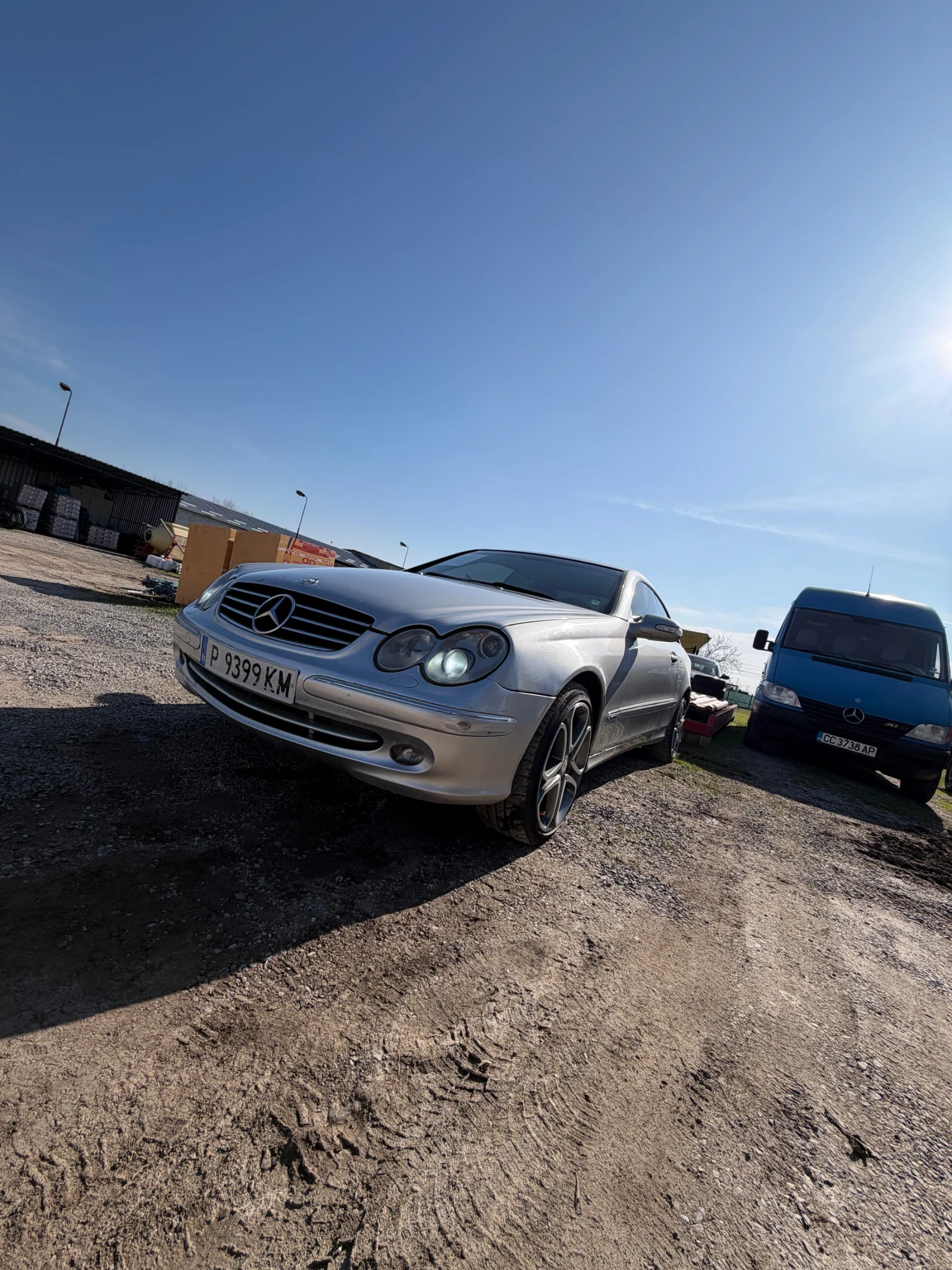 Mercedes-Benz CLK W209;2.7 CDI;6ск.РЪЧКА;КОЖА;НАВИ, снимка 15 - Автомобили и джипове - 53737902