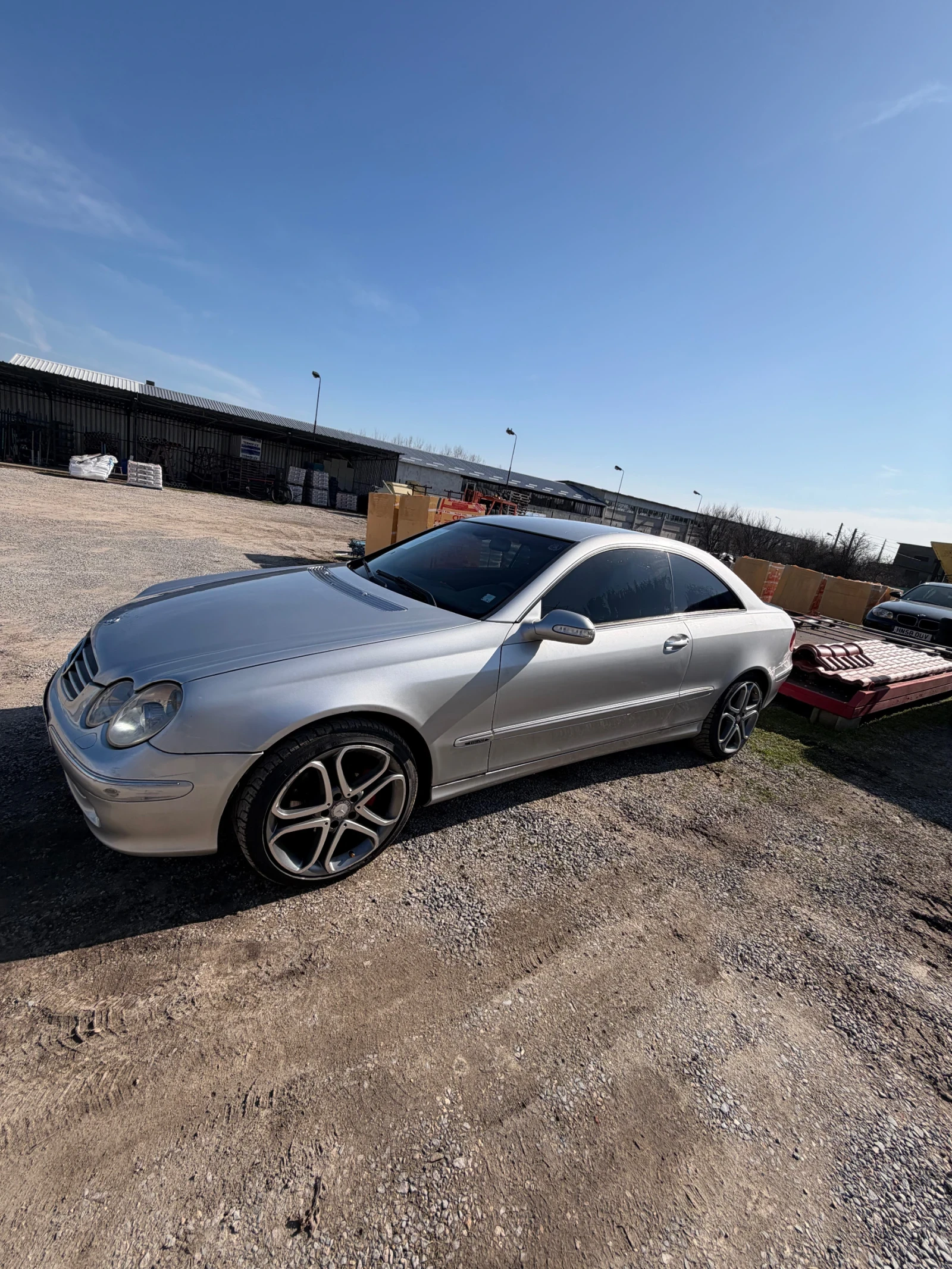 Mercedes-Benz CLK W209;2.7 CDI;6ск.РЪЧКА;КОЖА;НАВИ, снимка 2 - Автомобили и джипове - 53737902