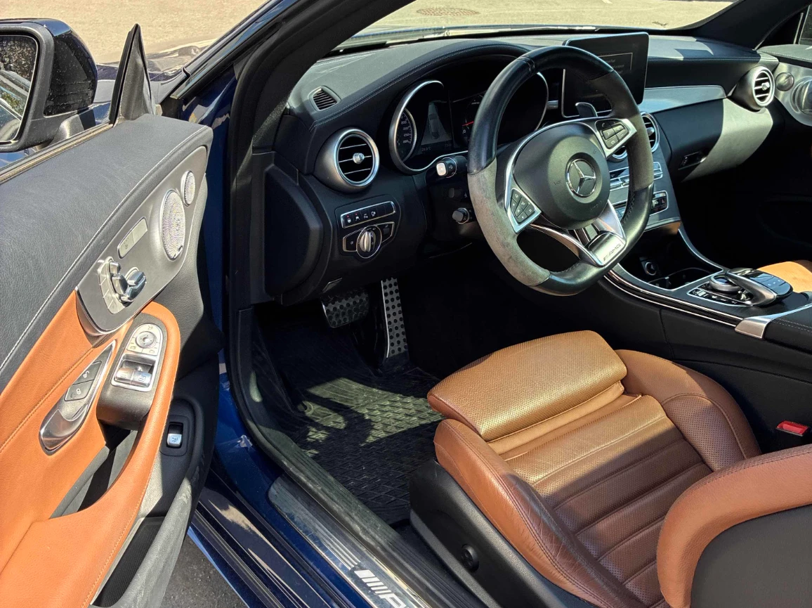 Mercedes-Benz C 43 AMG 4M* COUPE* Подгрев* Памет* 360VIEW* BURMERSTER* , снимка 7 - Автомобили и джипове - 56187208