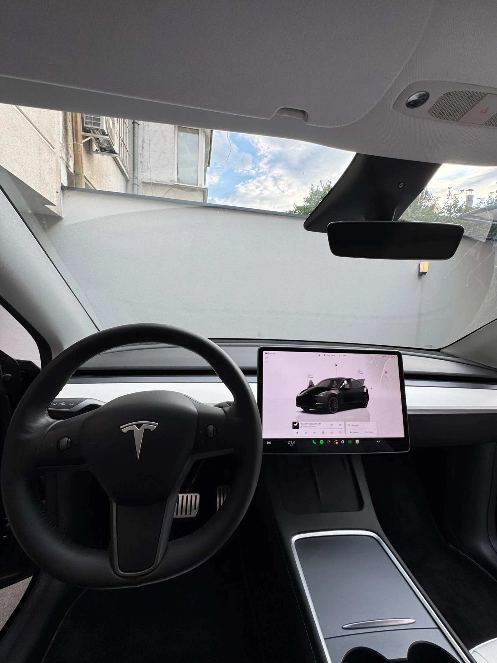 Tesla Model Y Performance Първи собственик Каско, снимка 10 - Автомобили и джипове - 56221995