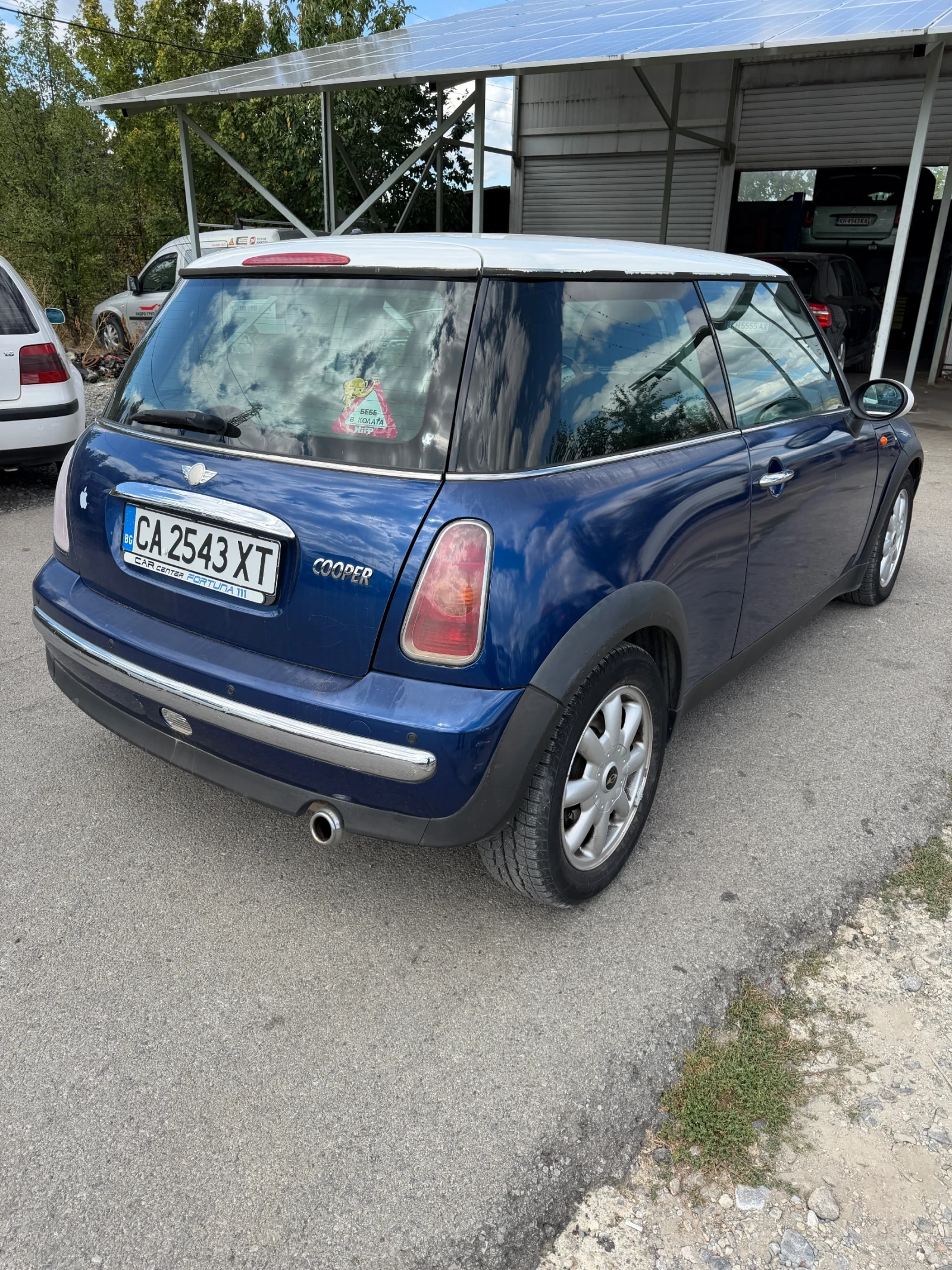 Mini Cooper 1.6i автоматик, снимка 3 - Автомобили и джипове - 56230835