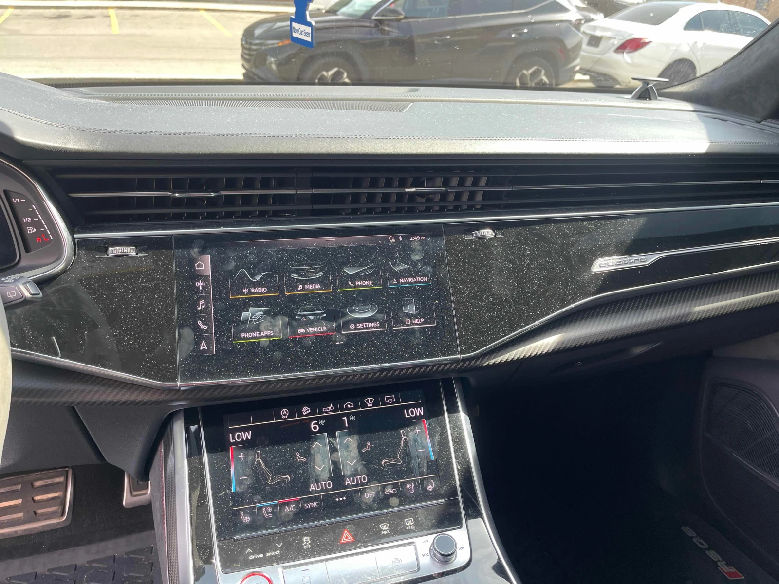 Audi RSQ8 * 4.0 TFSI quattro * ДИСТРОНИК * ОБДУХВАНЕ * ПАНО, снимка 8 - Автомобили и джипове - 56010301
