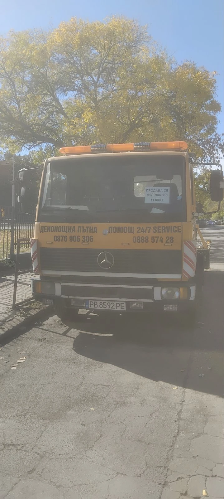 Mercedes-Benz 814, снимка 6 - Камиони - 56565769