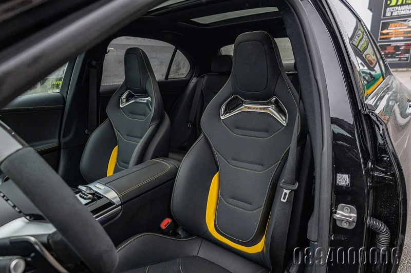 Mercedes-Benz C 63 AMG S 4M E PERF PLUG CARBON PANORAMA EXCLUSIVE DESIGNO, снимка 10 - Автомобили и джипове - 52656921