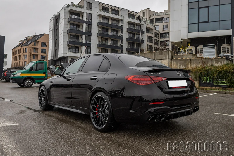 Mercedes-Benz C 63 AMG S 4M E PERF PLUG CARBON PANORAMA EXCLUSIVE DESIGNO, снимка 6 - Автомобили и джипове - 52656921
