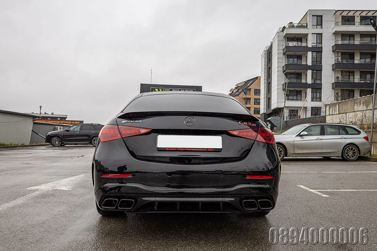 Mercedes-Benz C 63 AMG S 4M E PERF PLUG CARBON PANORAMA EXCLUSIVE DESIGNO | Mobile.bg   7
